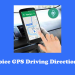 Voice GPS Driving Directions