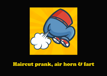 Haircut prank, air horn & fart