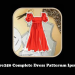 250 Complete Dress Pattern