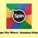 Spin The Wheel – Random Picker