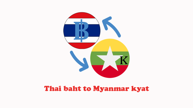 Thai baht to Myanmar kyat