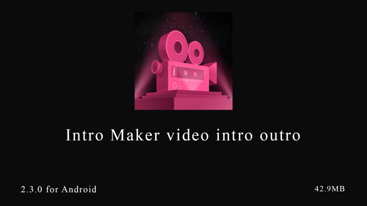 Intro Maker video intro outro