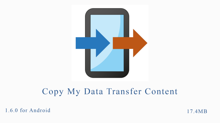 Copy My Data Transfer Content