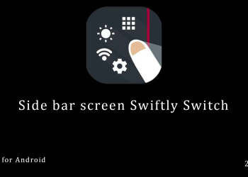 Side bar screen Swiftly Switch