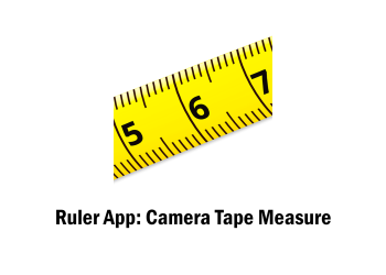 Ruler App: Camera Tape Measure