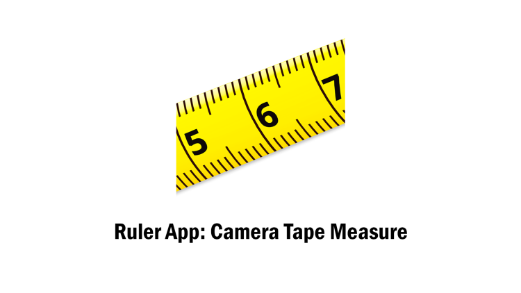 Ruler App: Camera Tape Measure