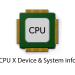 CPU X Device & System info