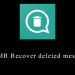 WAMR Recover deleted message