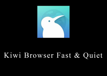 Kiwi Browser – Fast & Quiet