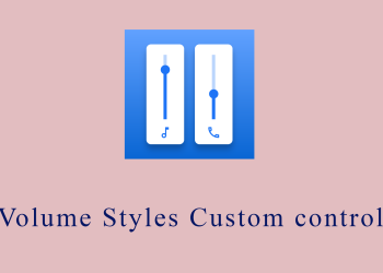 Volume Styles Custom control